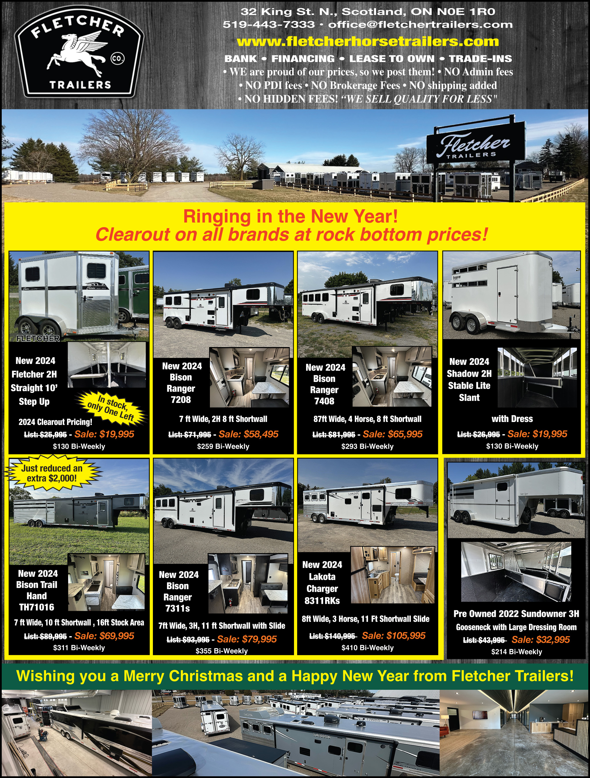 Fletcher's Horse Trailers