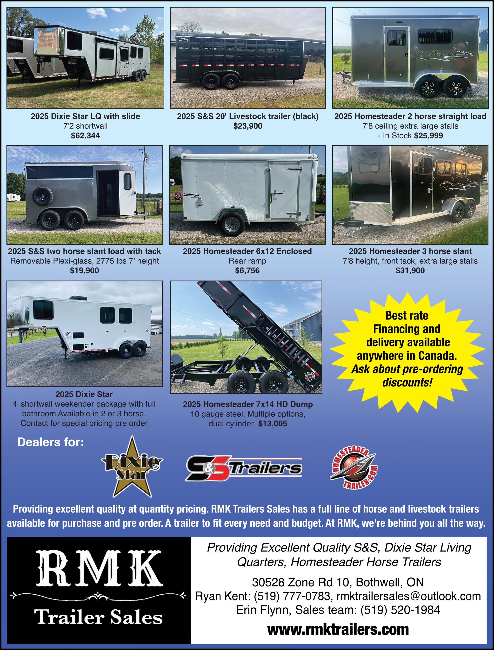 RMK Trailers