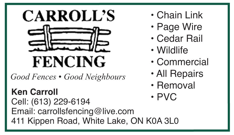 Carroll's Fencing